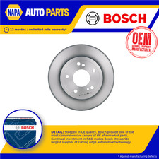 2x Brake Discs Pair Solid fits