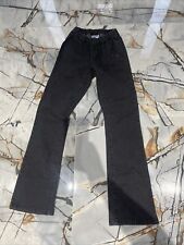 Ladies Diane Gilman DG2 Size 6 Uk Faded Black Pull on Bootcut Jeans Long Tall