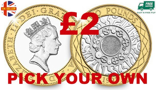 Two pound coins - uk,