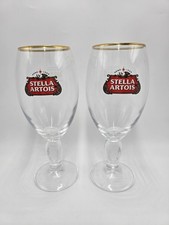 Stella Artois Pint Glasses x2