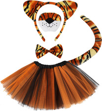 Tiger Costume for Kids, 5PCS