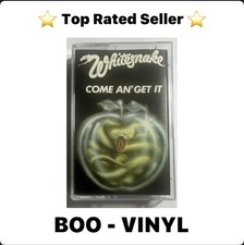 Whitesnake ~ Come An' Get It ~ Cassette Tape Hard Rock EX / EX