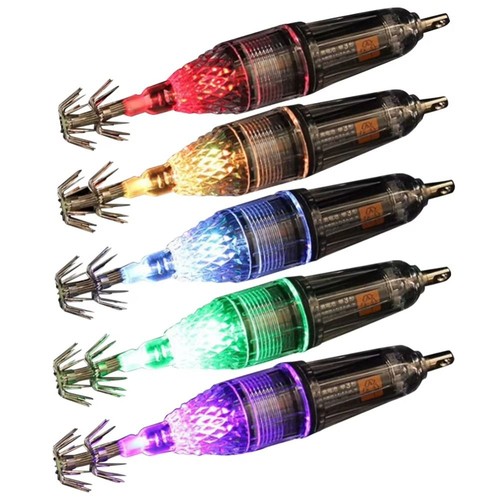 Colors led squid lure - 5,
