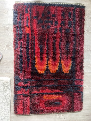 Vintage 60s swedish wool - swedish, rya