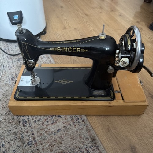 Vintage singer hand crank - singer,