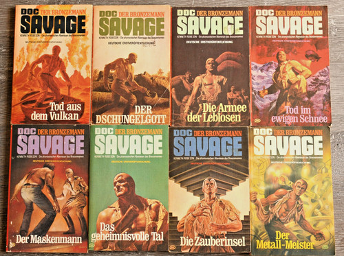 Doc savage german - savage,, vol's:-