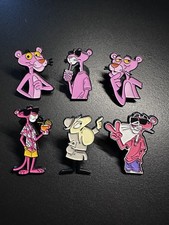 6 x Pink Panther Enamel Pin