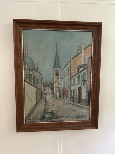 Vintage maurice utrillo large - vintage,
