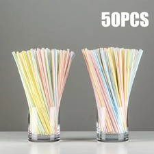 Multicolor Straws Flexible