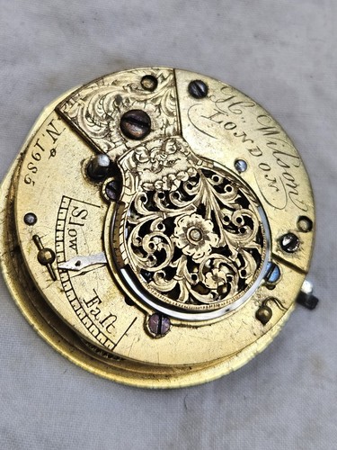 Verge watch movement - ., spares