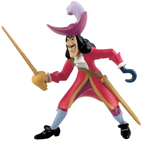 Bullyland disney captain hook - disney,