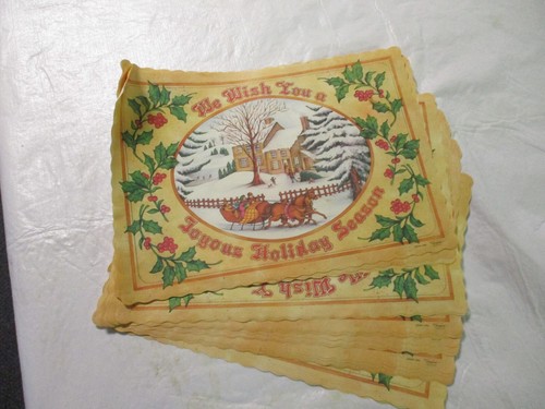 Paper placemats we wish - 17,