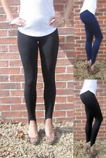 LONG LENGTH HIGH WAIST STIRRUP Leggings Cotton Tall Size 8 10 12 14 16 18 20 22