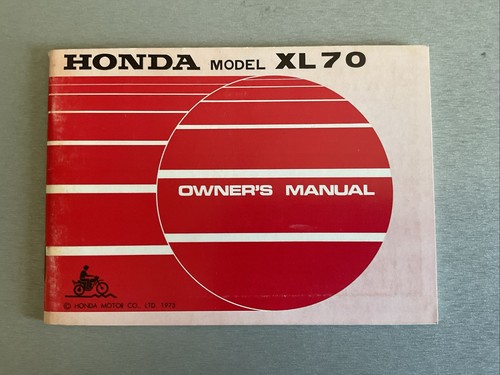 1973 honda xl70 motorcycle - honda,