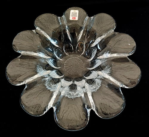 Holmegaard small glass flower - holmegaard,