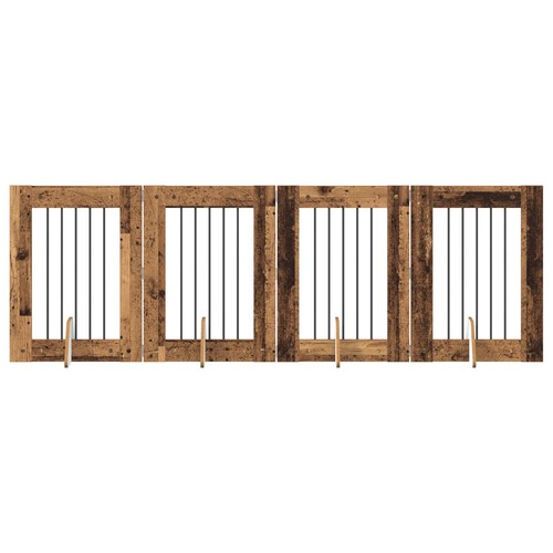 Dog gate with - dog, stands