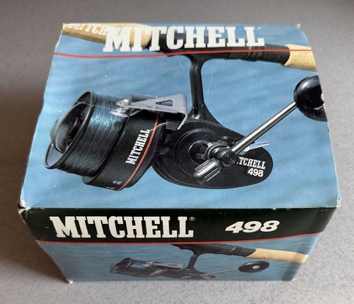 Vintage mitchell 498 - vintage, bail-less