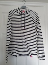 Joules Striped Hoodie - Size 14