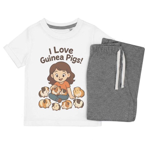 Love guinea pigs kids - guinea,