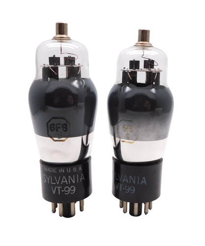 Pair sylvania 6f8g grey - sylvania,