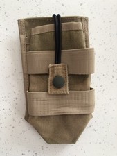 RADIO/GPS ARMY WEBBING POUCH/CASE MILITARY CAMO/COYOTE TAN NYLON MOLLE MODULAR