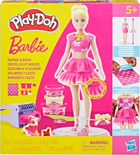 Play doh barbie ruffles - barbie,