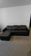 John Lewis Lether Sofa Bed  5