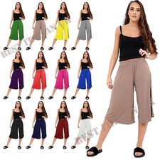 Women wide leg plazzo 4 - wide, 3/4