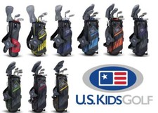 US Kids Junior Golf Package Set Right & Left Handed **END OF LINE SALE**