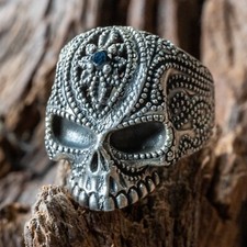 Skull Ring sterling silver