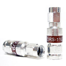 50pc COAX RG-11 CABLE CONNECTOR Metal Compression crimping Fitting PCT DRS 11L