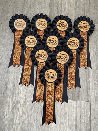 Tier halloween rosettes - x,