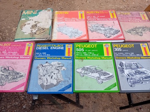 Vehicle workshop manuals