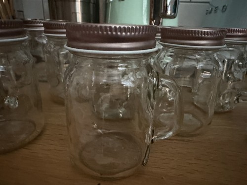 Mini mason jars with - 20,