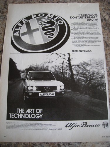 Alfa romeo alfasud - alfa, ti