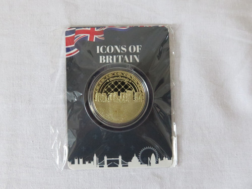 Coin stonehenge icons - stonehenge, of