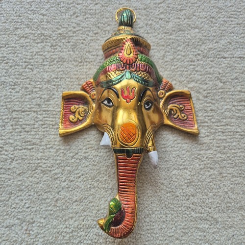 Ganesha metal wall hanging - ganesha,