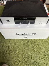 Apogee Symphony IO ( Mk1) with 8 x 8 analog + 8 AES audio converter