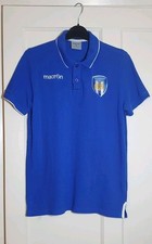 Colchester United FC Official Blue Polo Clubshop Shirt Size Small