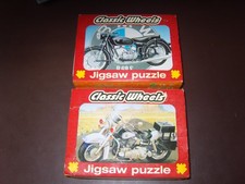 2 Classic wheels jigsaws in