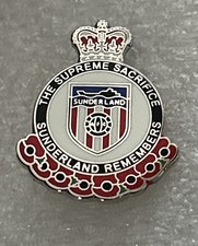 Rare Sunderland Supporter Enamel Badge - Collectable Wear With Pride