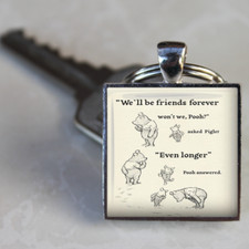Classic Pooh Keyring –