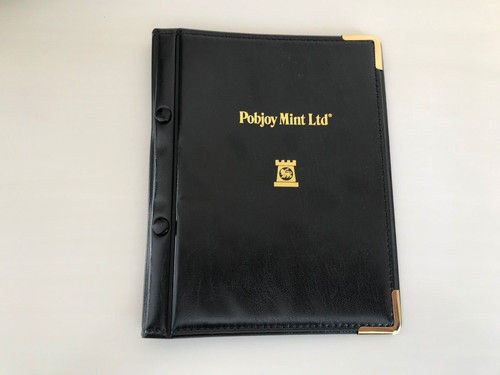 Pobjoy mint coin binder - pobjoy,