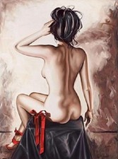 DREW DARCY 'PROVACATEUR' GICLEE ON BOARD LIMITED EDITION  PRINT