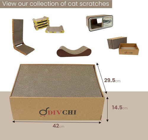 Cat scratcher shape - scratcher, l