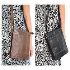 LADIES WOMEN CROSSBODY BAG SHOULDER TRAVEL SATCHEL LEATHER HANDBAG STRAP PURSE