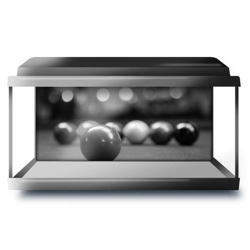 Fish tank background 90x45cm - tank,