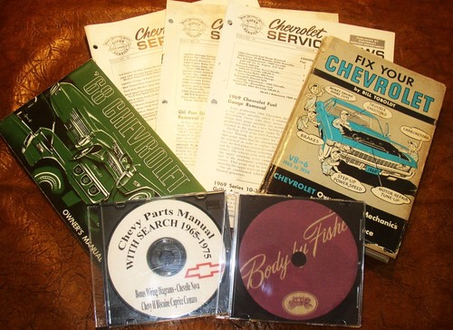 1968 chevy parts manuals - parts,