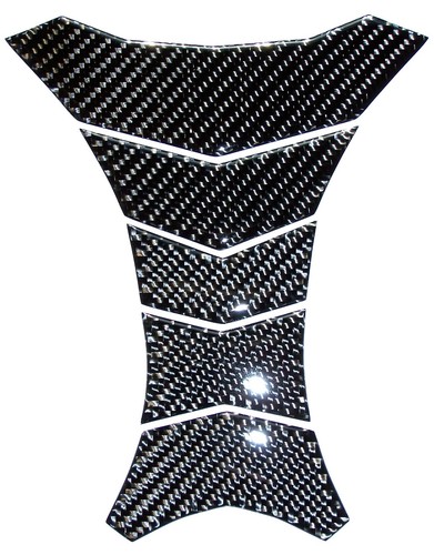 Carbon fibre tankpad for honda - fibre,