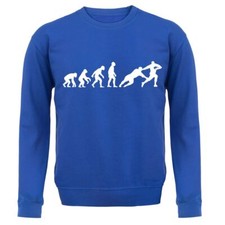 Evolution of Man Rugby - Adult Hoodie / Sweater - 6 Nations Six League Union